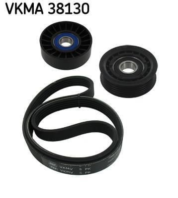 Kit de courroie d'accessoire (Courroie d’alternateur) SKF VKMA 38130